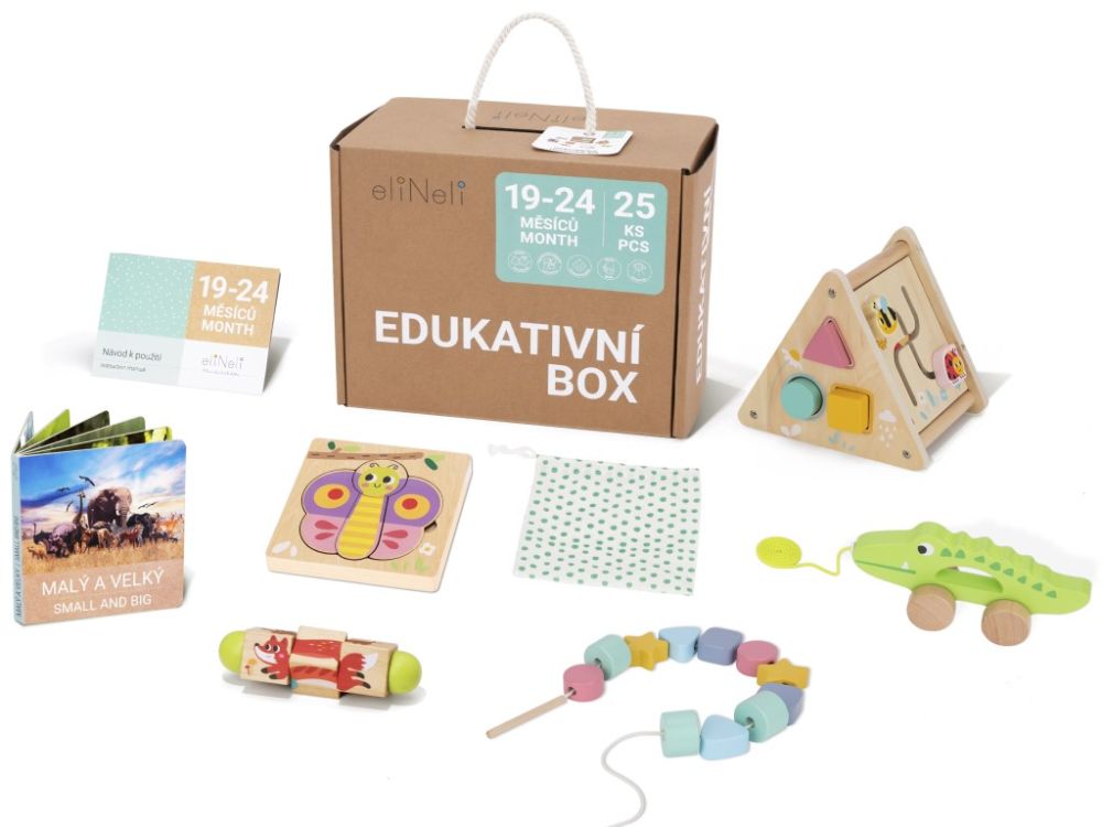 Lernbox 4 | Lernspielzeug Set für Kinder ab 1,5 Jahre | 19-24M