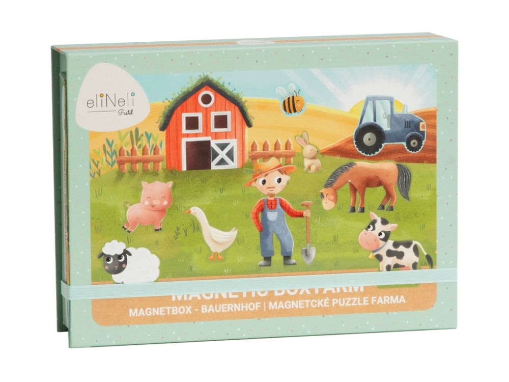 Magnetisches Spiel 2in1 – Bauernhof | Kreatives Magnet- & Puzzlespiel für kleine Entdecker