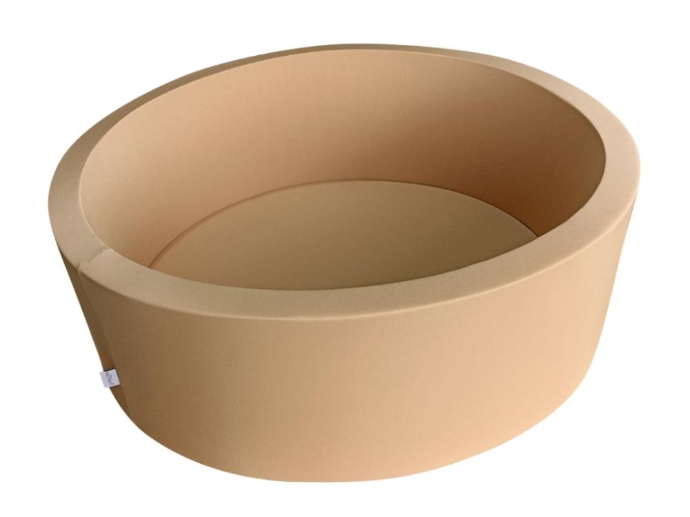 Kindertrockenbecken 90x30 cm ohne Bälle - beige