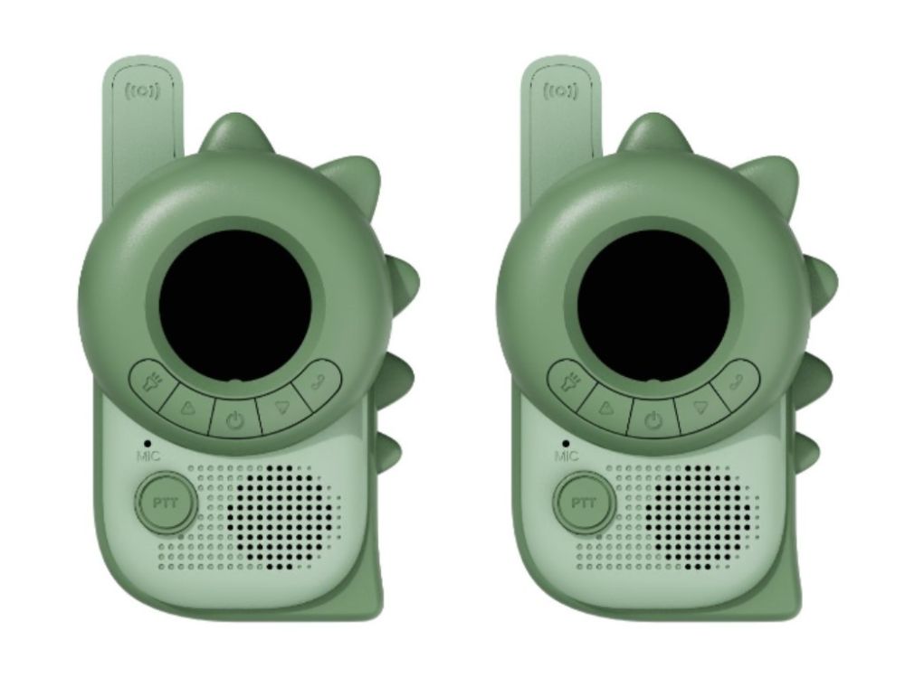 Zoofamily Walkie Talkie - Dinos grün