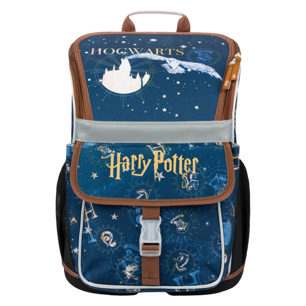 Baagl Schulranzen Zippy - Harry Potter Hogwarts | Ergonomische Schultasche für Grundschulkinder