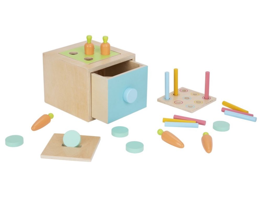 Sortierbox 3in1 ab 1 Jahr | das Lernspielzeug aus Holz