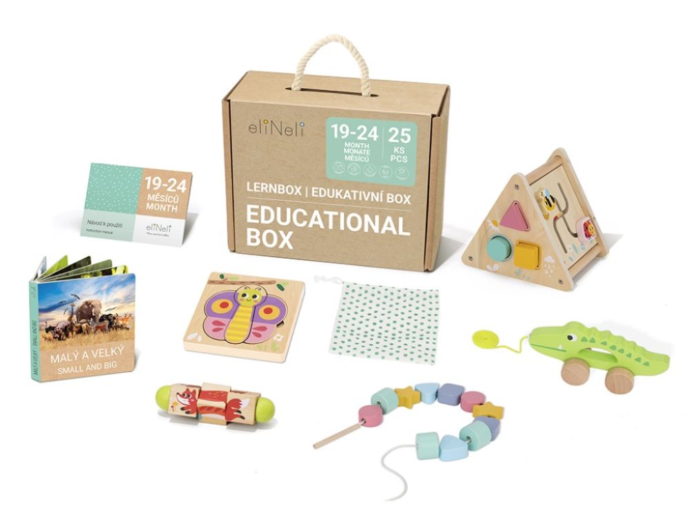 Lernbox 4 | Lernspielzeug Set für Kinder ab 1,5 Jahre | 19-24M