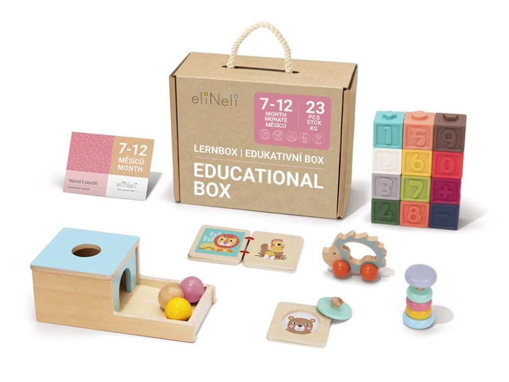 Lernbox 2 | Lernspielzeug Set für Babys | 6-12M