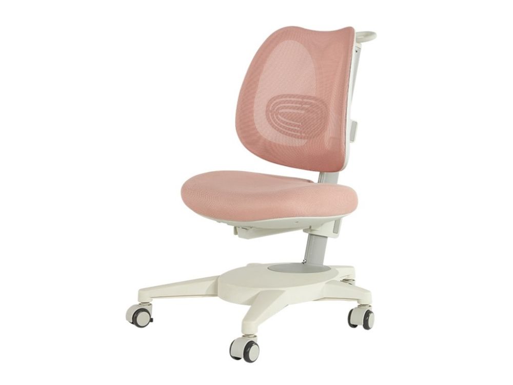 Ergonomischer Kinderstuhl Eira mit Armlehnen in Rosa – inkl. zusätzlichem Bezug